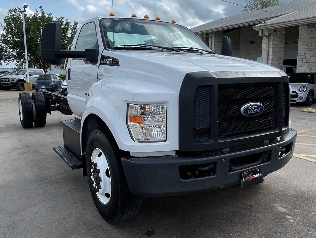 2018 Ford F-750SD Base White at Sterling McCall Nissan