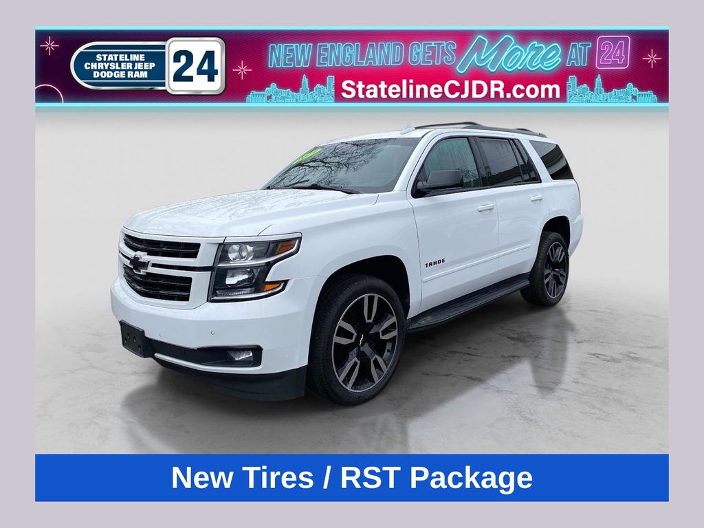 Summit White 2019 Chevrolet Tahoe Premier 4WD SUV / Crossover Four-Wheel Drive