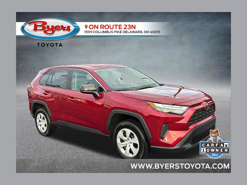 Red (Ruby Flare Pearl) 2025 Toyota RAV4 SUV / Crossover All-Wheel Drive 8-Speed Automatic