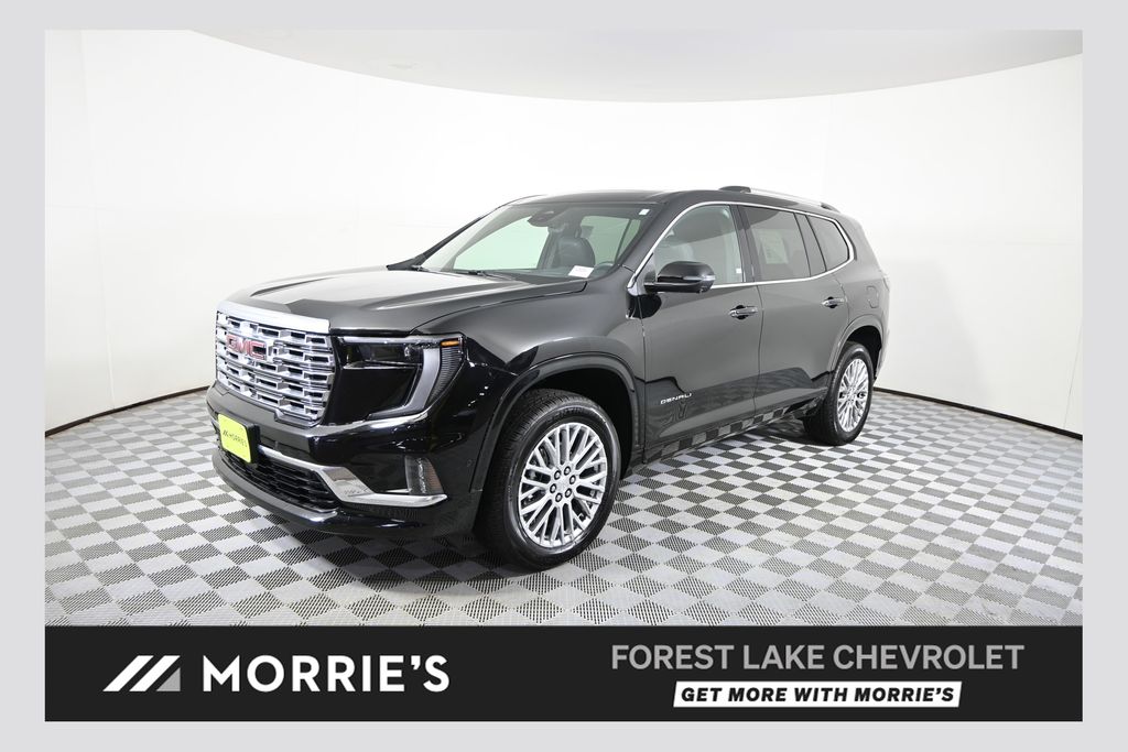 Black (Ebony Twilight Metallic) 2026 GMC Acadia SUV / Crossover Four-Wheel Drive 8-Speed Automatic