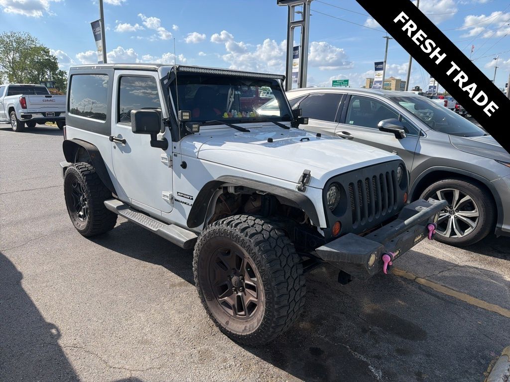 Bright White Clearcoat 2012 Jeep Wrangler Sport 4WD SUV / Crossover Four-Wheel Drive 5-Speed Automatic
