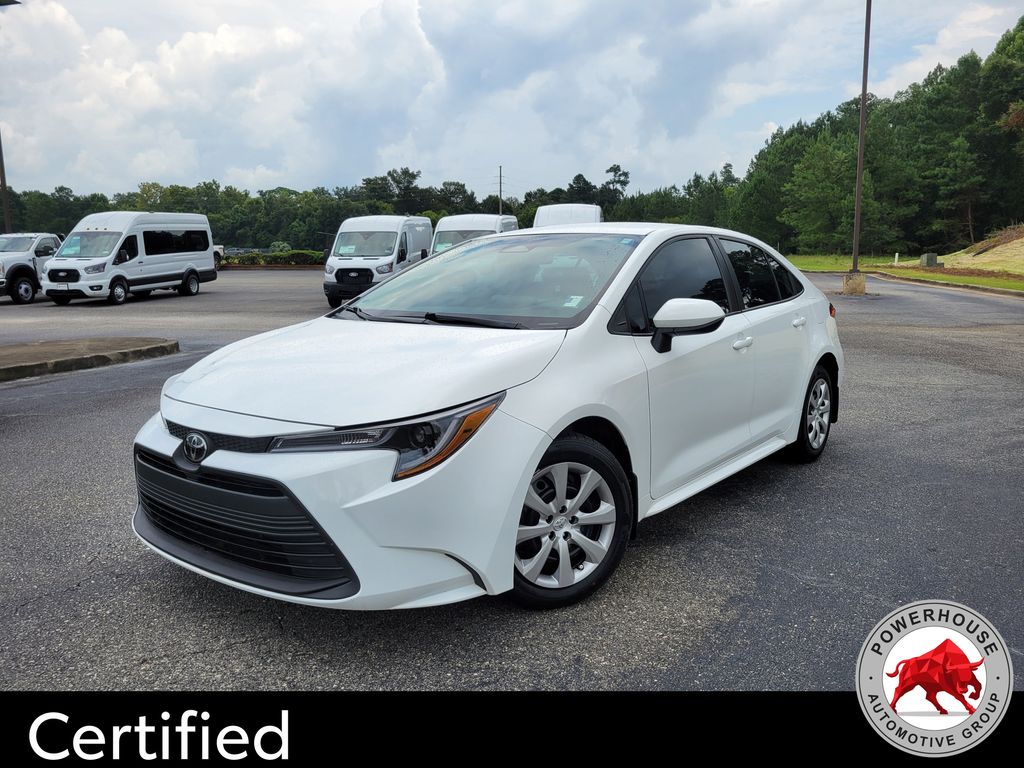 Ice 2025 Toyota Corolla Sedan Front-Wheel Drive Continuously Variable Transmission