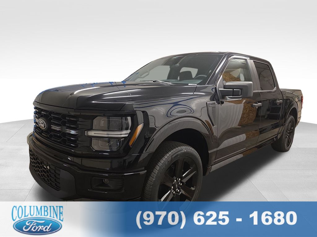 Black Metallic 2026 Ford F-150 Pickup Truck Four-Wheel Drive Automatic