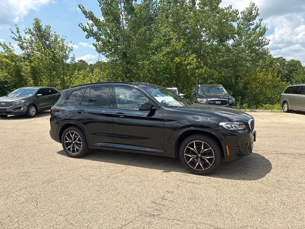 Black Sapphire Metallic 2024 BMW X3 SUV / Crossover All-Wheel Drive 8-Speed Automatic