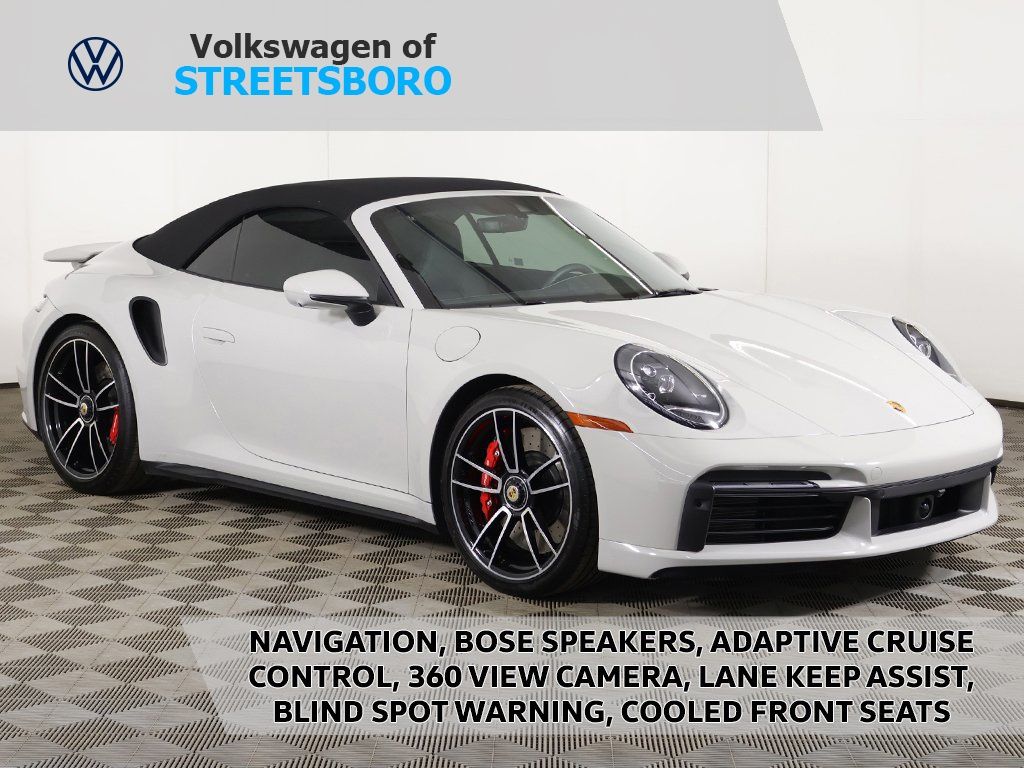Chalk 2023 Porsche 911 Convertible All-Wheel Drive 8-Speed Automatic