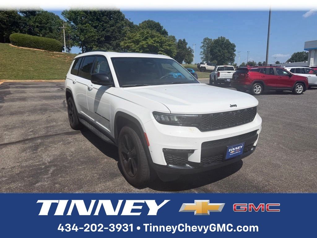 Bright White Clearcoat 2022 Jeep Grand Cherokee L SUV / Crossover Four-Wheel Drive 8-Speed Automatic