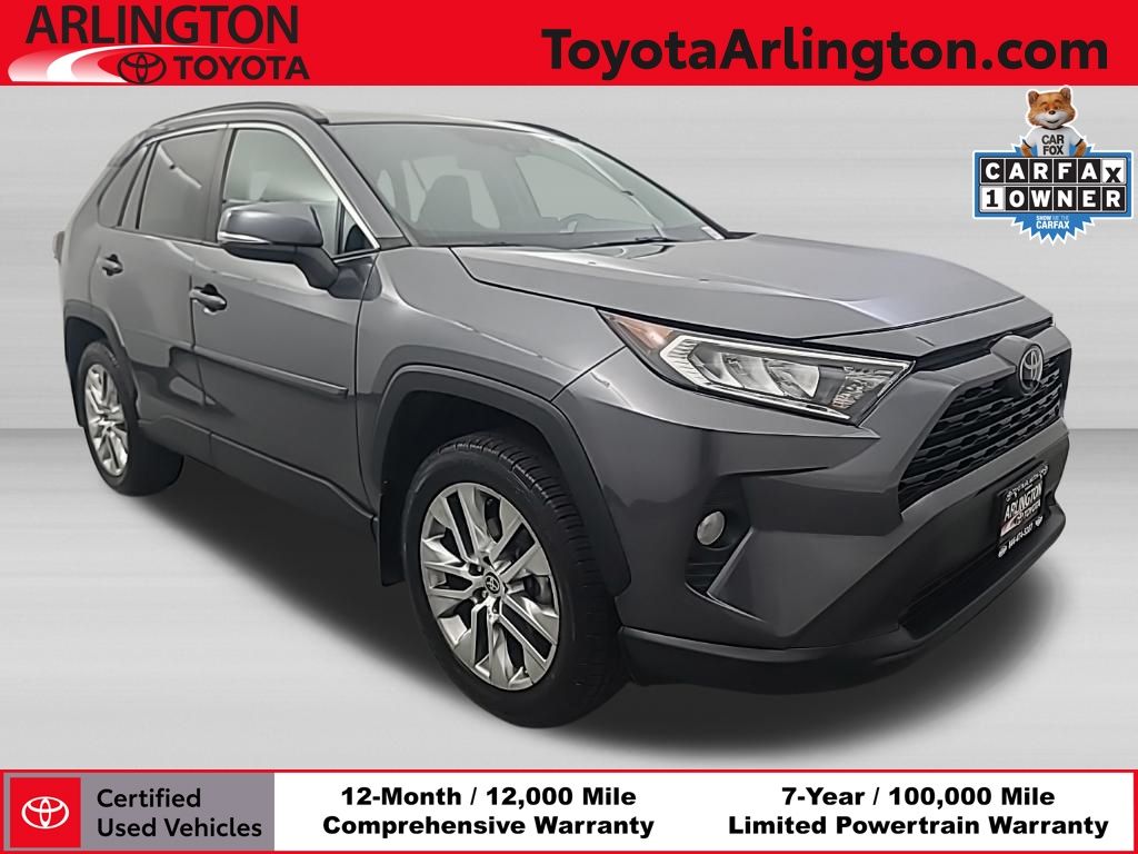 Magnetic Gray Metallic 2021 Toyota RAV4 SUV / Crossover All-Wheel Drive 8-Speed Automatic