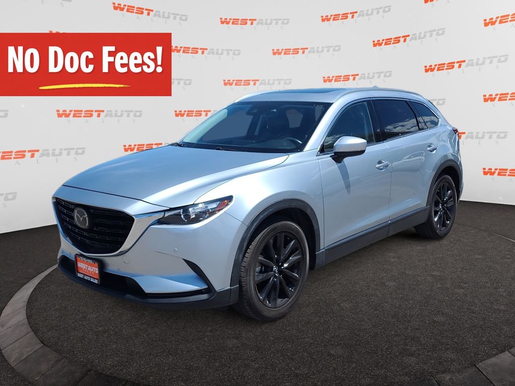 Sonic Silver Metallic 2022 Mazda CX-9 Touring Plus AWD SUV / Crossover All-Wheel Drive 6-Speed Automatic