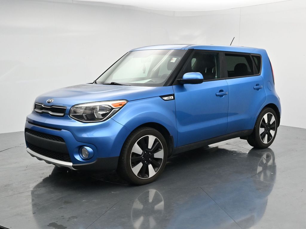 Used 2017 Blue Kia Plus image 4