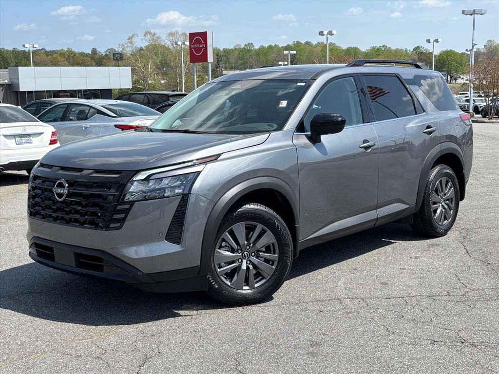 Gray (Gun Metallic) 2026 Nissan Pathfinder SV 4WD SUV / Crossover All-Wheel Drive 9-Speed Automatic