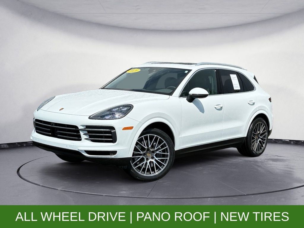 White 2021 Porsche Cayenne SUV / Crossover All-Wheel Drive 8-Speed Automatic
