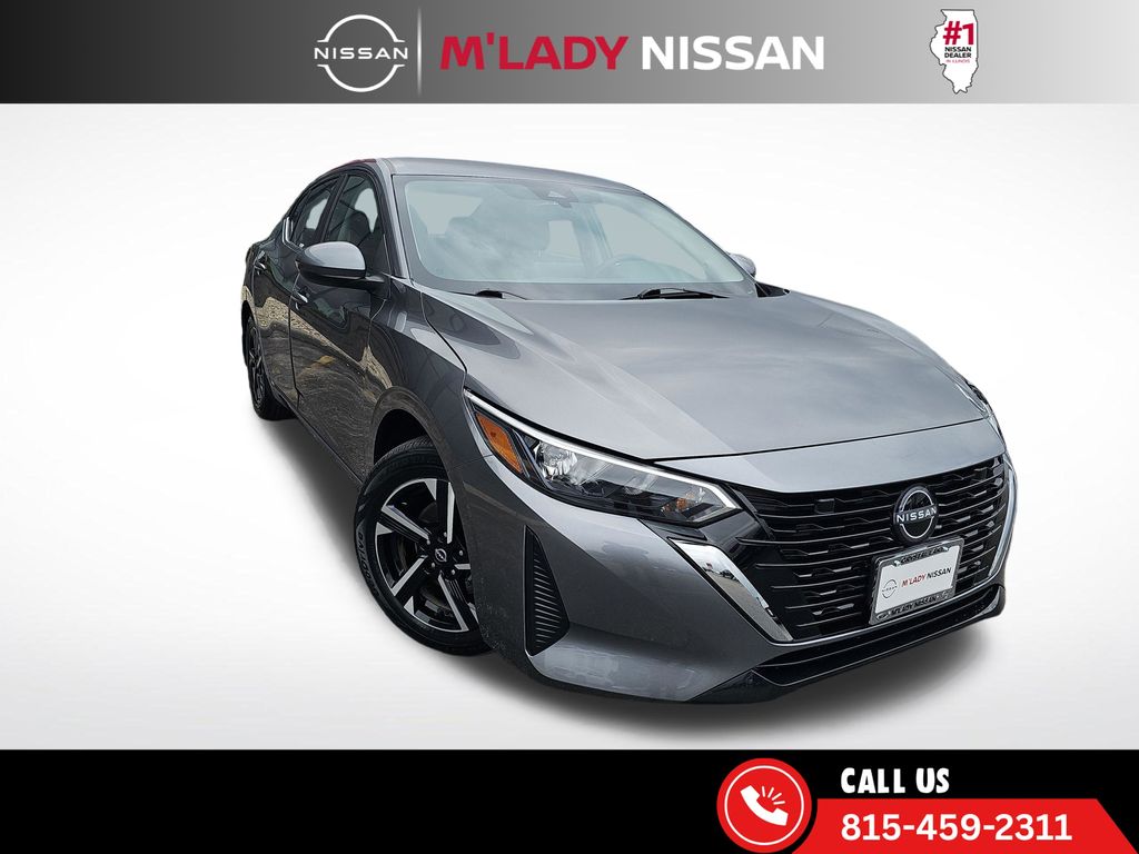 Gray (Gun Metallic) 2024 Nissan Sentra SV FWD Sedan Front-Wheel Drive Continuously Variable Transmission