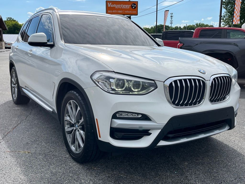 Alpine White 2019 BMW X3 SUV / Crossover Rear-Wheel Drive 8-Speed Automatic