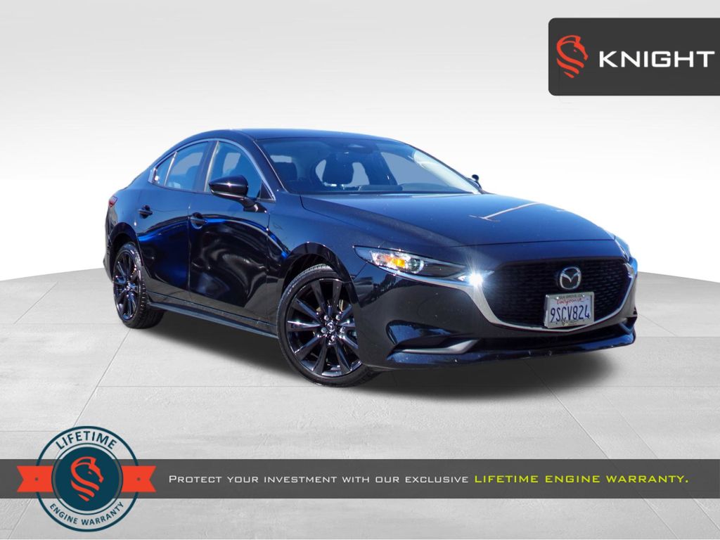Jet Black Mica 2025 Mazda MAZDA3 Sedan Front-Wheel Drive 6-Speed Automatic