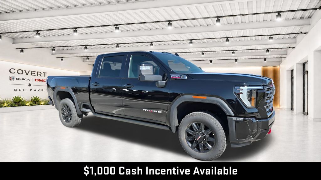 Onyx Black 2026 GMC Sierra 2500HD Pickup Truck Four-Wheel Drive Automatic