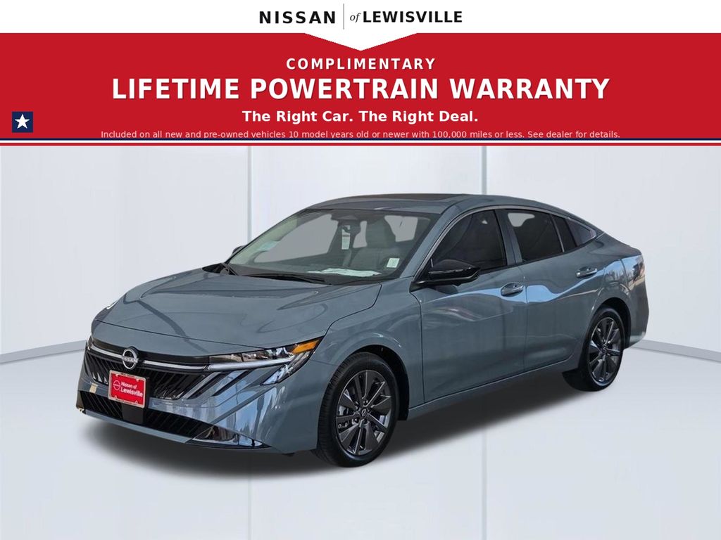 Slate Gray Pearl 2026 Nissan Sentra Sedan Front-Wheel Drive Continuously Variable Transmission