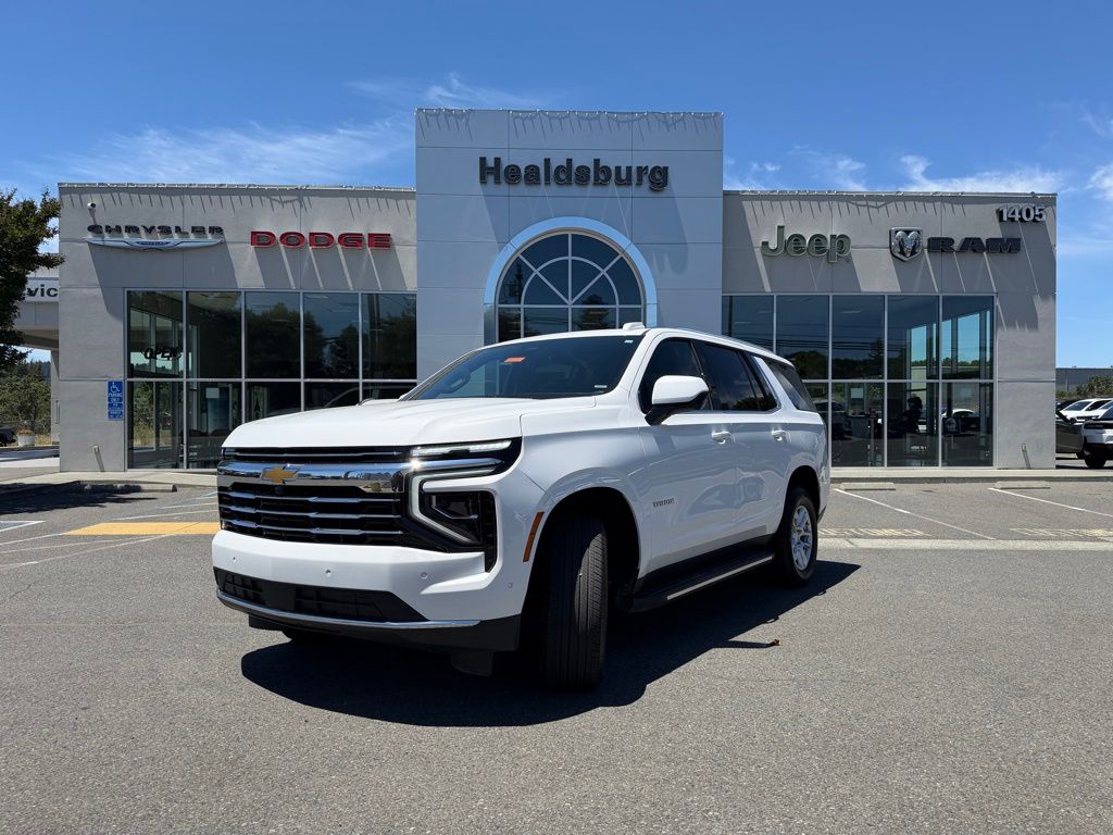 Summit White 2025 Chevrolet Tahoe SUV / Crossover Four-Wheel Drive 
