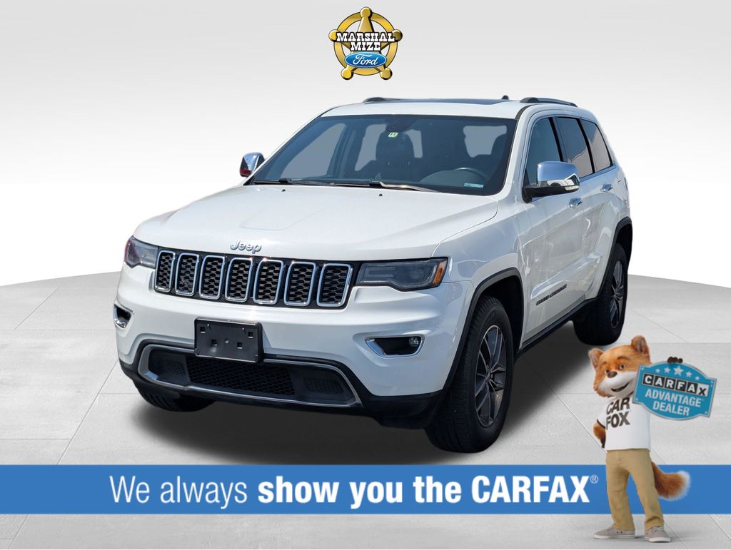 Bright White Clearcoat 2017 Jeep Grand Cherokee SUV / Crossover Four-Wheel Drive 8-Speed Automatic