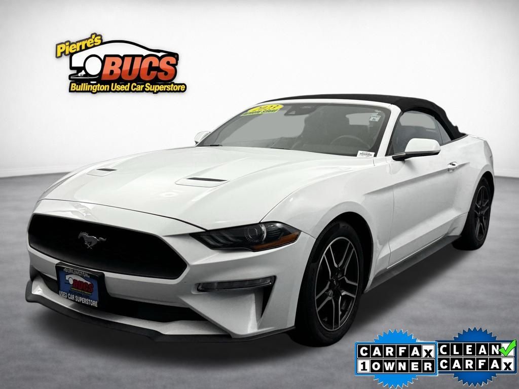 Oxford White 2023 Ford Mustang EcoBoost Premium Convertible RWD Convertible Rear-Wheel Drive Automatic