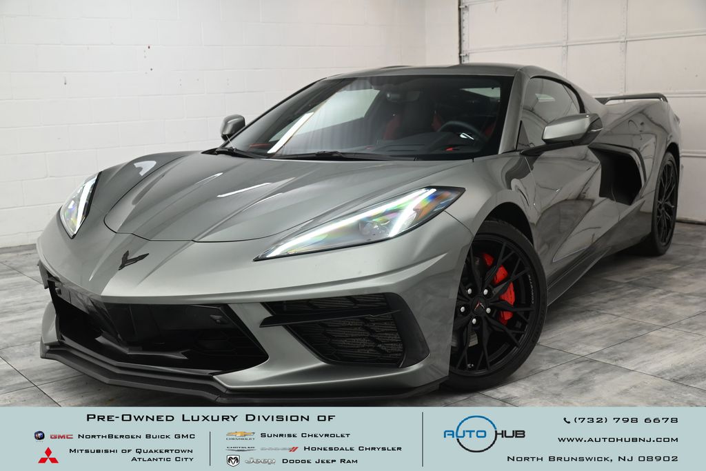 Hypersonic Gray Metallic 2023 Chevrolet Corvette Stingray 2LT Coupe RWD Coupe Rear-Wheel Drive 8-Speed Dual Clutch