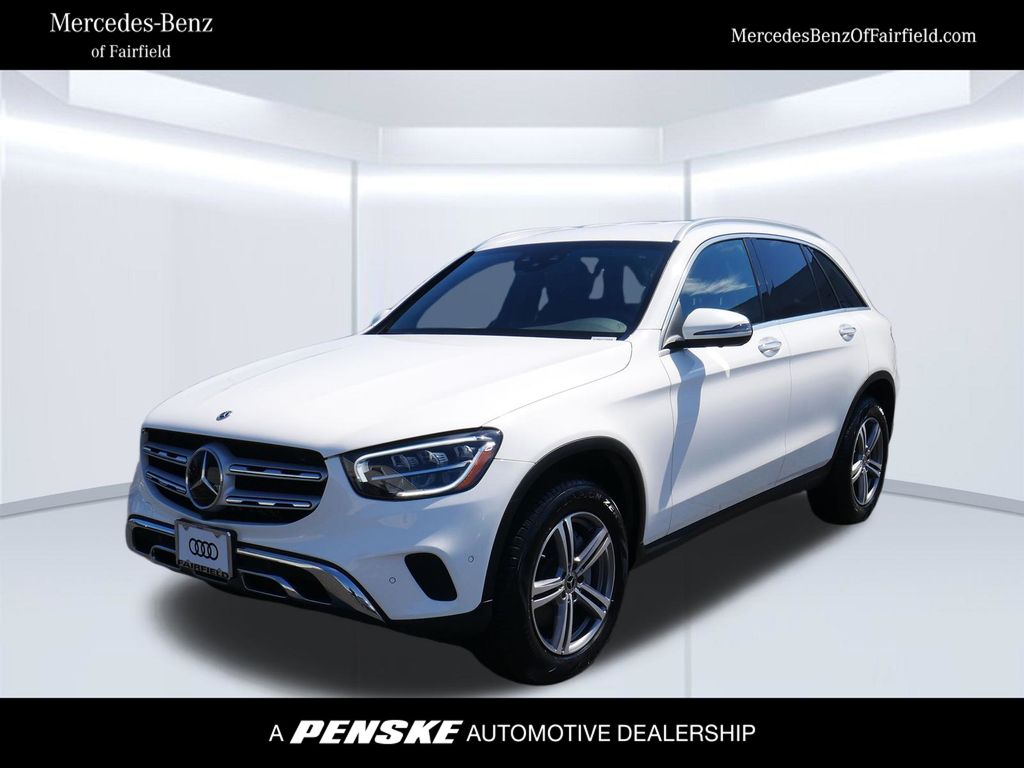 Polar White 2022 Mercedes-Benz GLC SUV / Crossover All-Wheel Drive 9-Speed Automatic