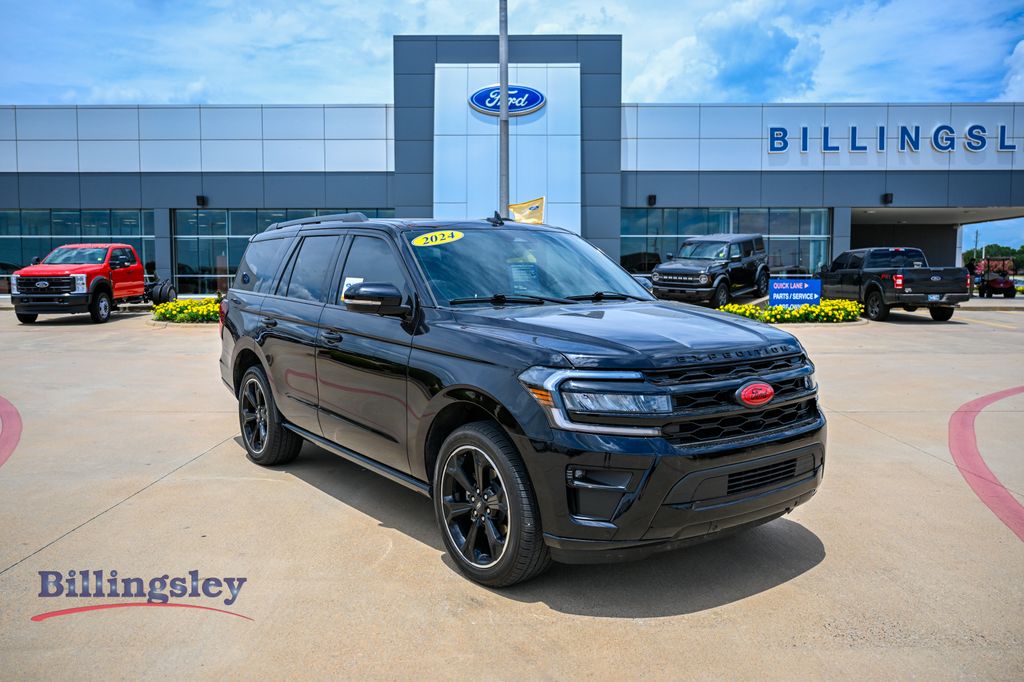 Agate Black Metallic 2024 Ford Expedition SUV / Crossover 4X2 Automatic