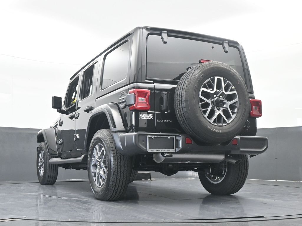 New 2025 Black Clearcoat Jeep Sahara image 58