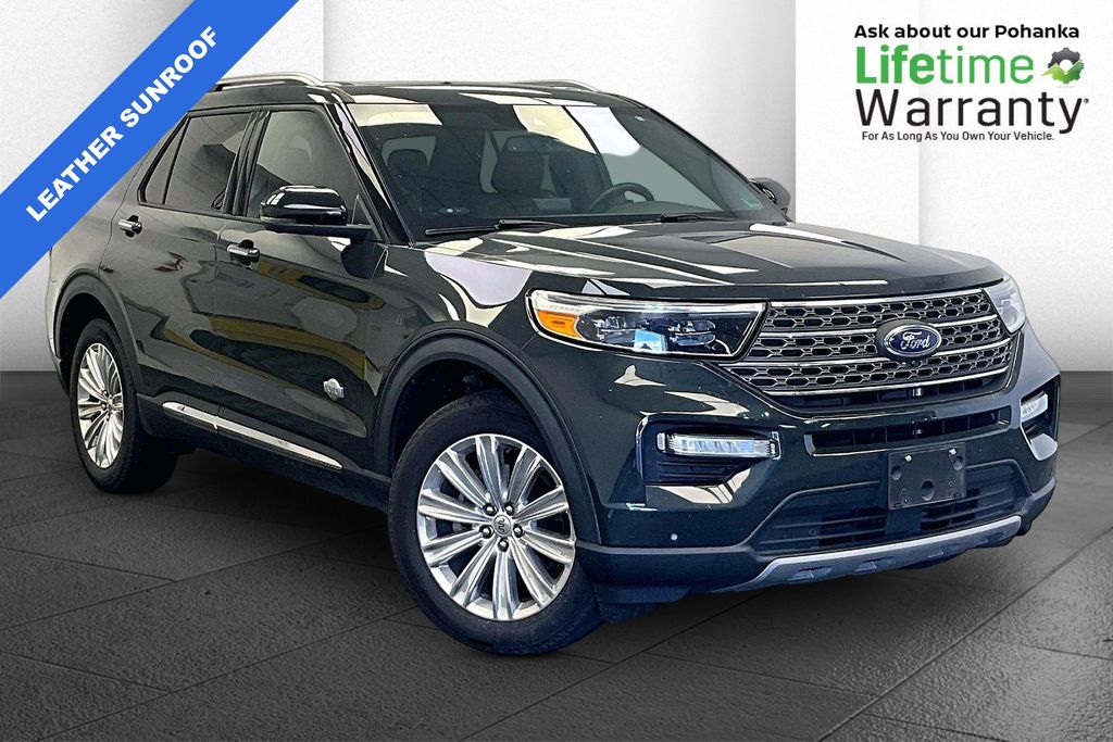 Gray 2021 Ford Explorer SUV / Crossover All-Wheel Drive Automatic