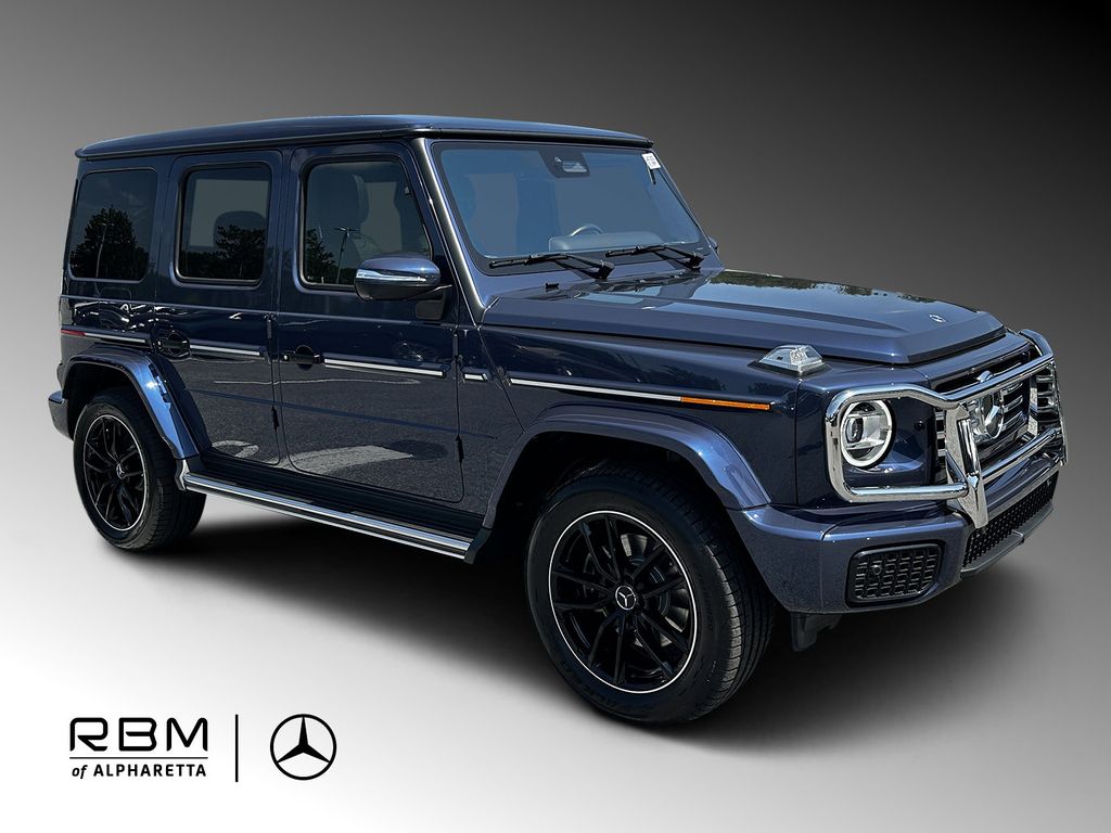 Blue 2025 Mercedes-Benz G-Class SUV / Crossover All-Wheel Drive 9-Speed Automatic