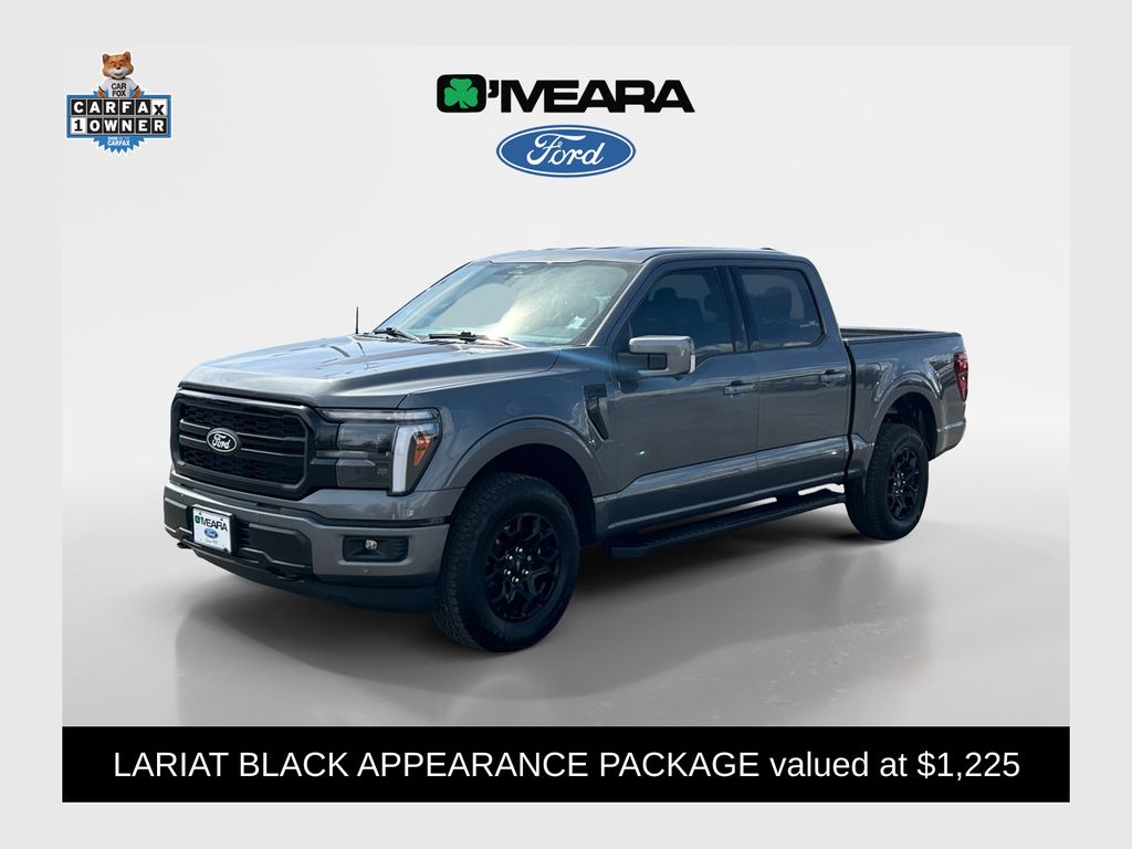 Carbonized Gray Metallic 2025 Ford F-150 Pickup Truck Four-Wheel Drive Automatic