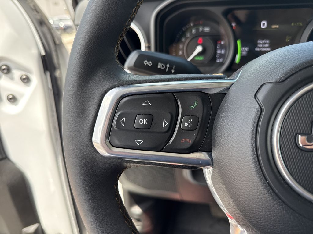 2024 Jeep Wrangler Sahara 4xe White at River Oaks CDJR