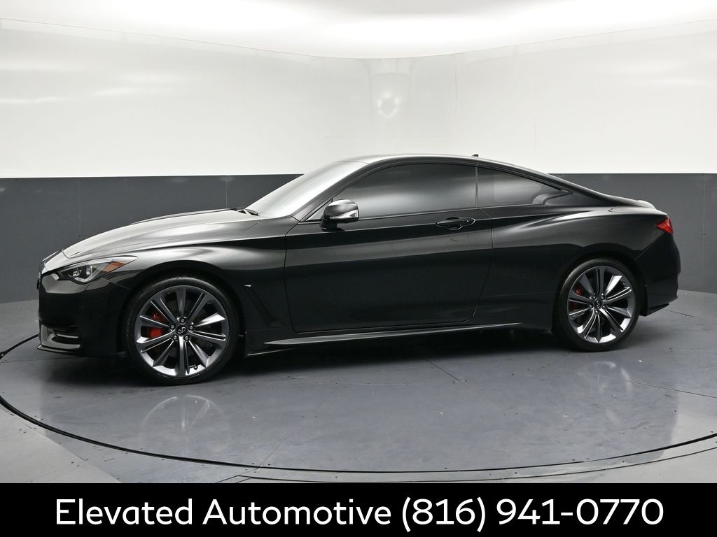 Certified 2022 INFINITI Q60 Red Sport 400 with VIN JN1FV7LL4NM680854 for sale in Kansas City