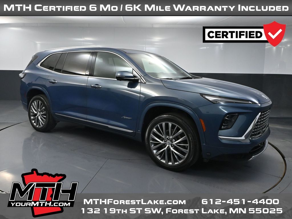 Ocean Blue Metallic 2025 Buick Enclave SUV / Crossover Four-Wheel Drive 8-Speed Automatic