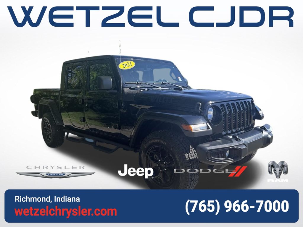 2021 Jeep Gladiator Willys Crew Cab 4WD