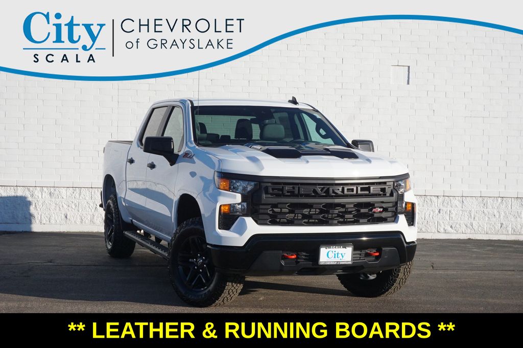 Summit White 2026 Chevrolet Silverado 1500 Pickup Truck Four-Wheel Drive 8-Speed Automatic