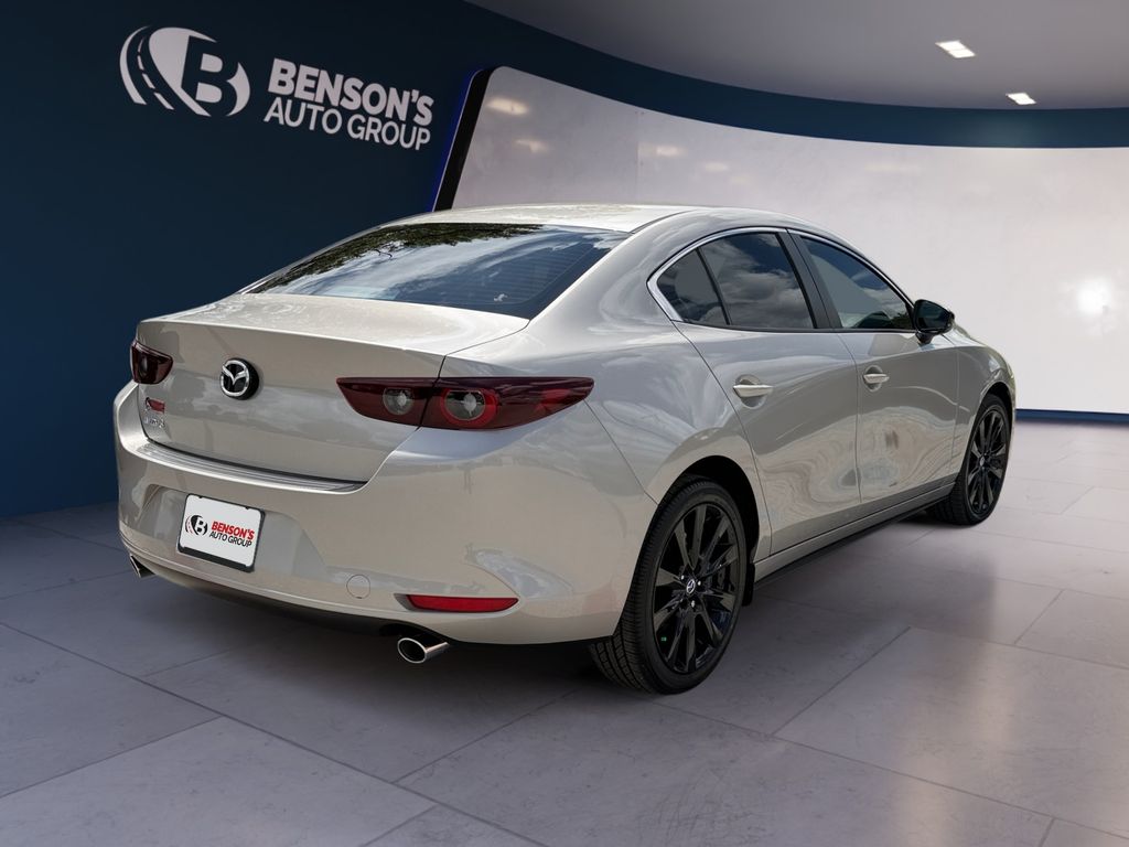 Gray (Platinum Quartz Metallic) 2026 Mazda MAZDA3 2.5 S Select Sport FWD Sedan Front-Wheel Drive 6-Speed Automatic