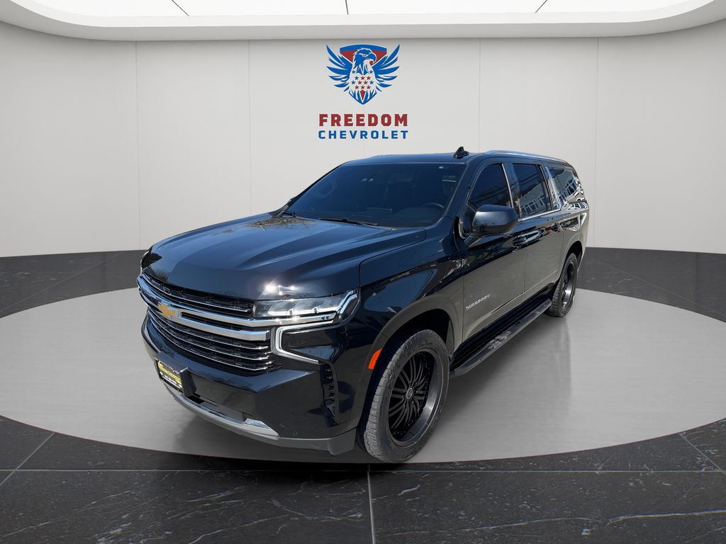 Black 2023 Chevrolet Suburban LT 4WD SUV / Crossover Four-Wheel Drive