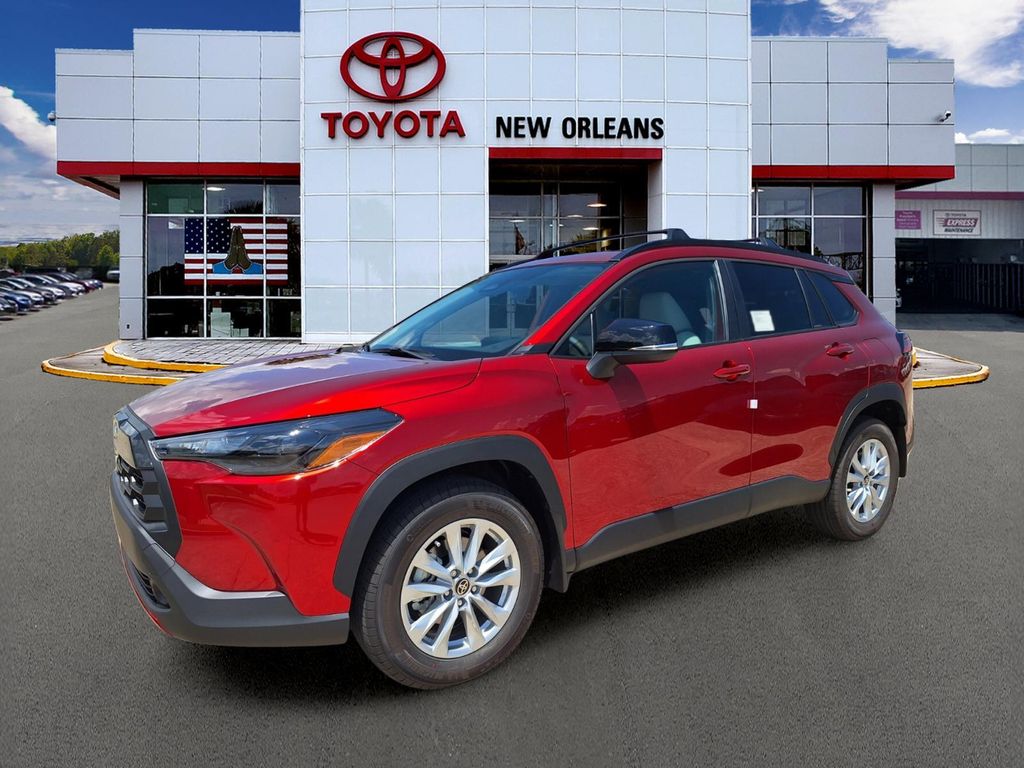 Red 2026 Toyota Corolla Cross SUV / Crossover Front-Wheel Drive Continuously Variable Transmission