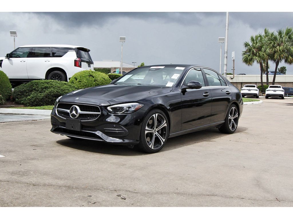 2025 Mercedes-Benz C-Class C 300 Black at Central Houston Nissan