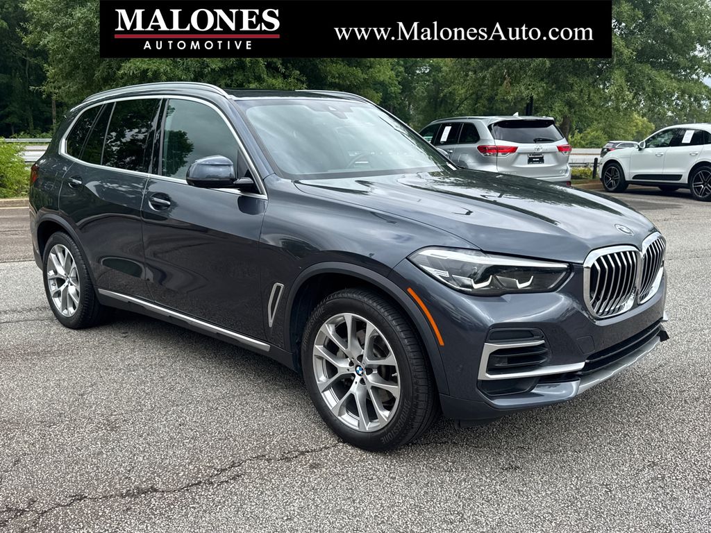 Arctic Gray Metallic 2022 BMW X5 sDrive40i RWD SUV / Crossover Rear-Wheel Drive 8-Speed Automatic