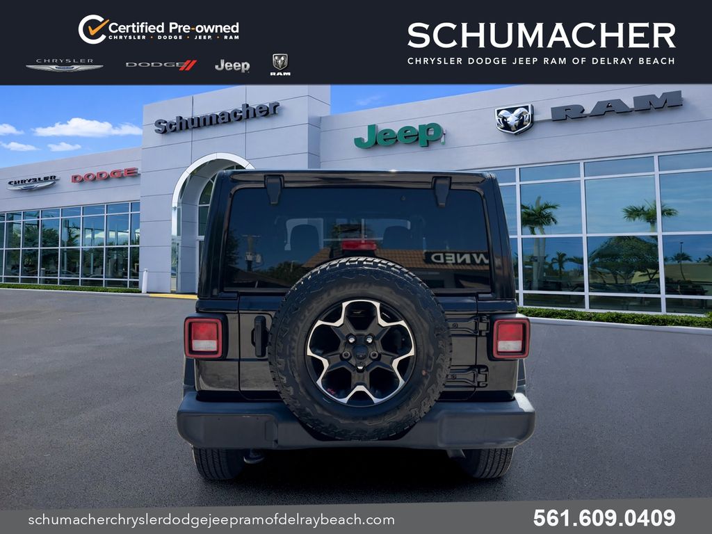 used 2021 Jeep Wrangler car, priced at $29,998
