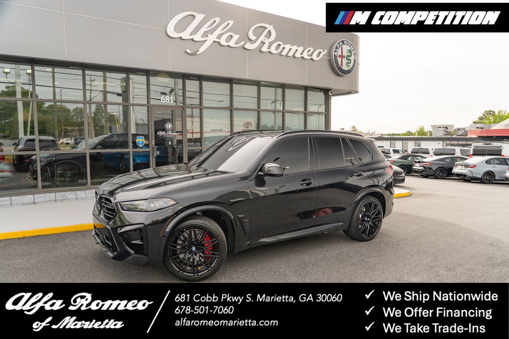 Black Sapphire Metallic 2025 BMW X5 M Competition AWD SUV / Crossover All-Wheel Drive 8-Speed Automatic