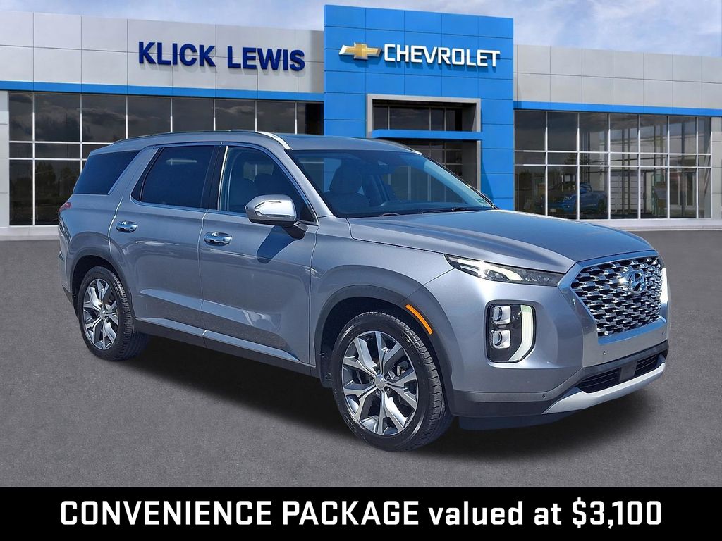 Lagoon Silver 2020 Hyundai Palisade SUV / Crossover Front-Wheel Drive 8-Speed Automatic