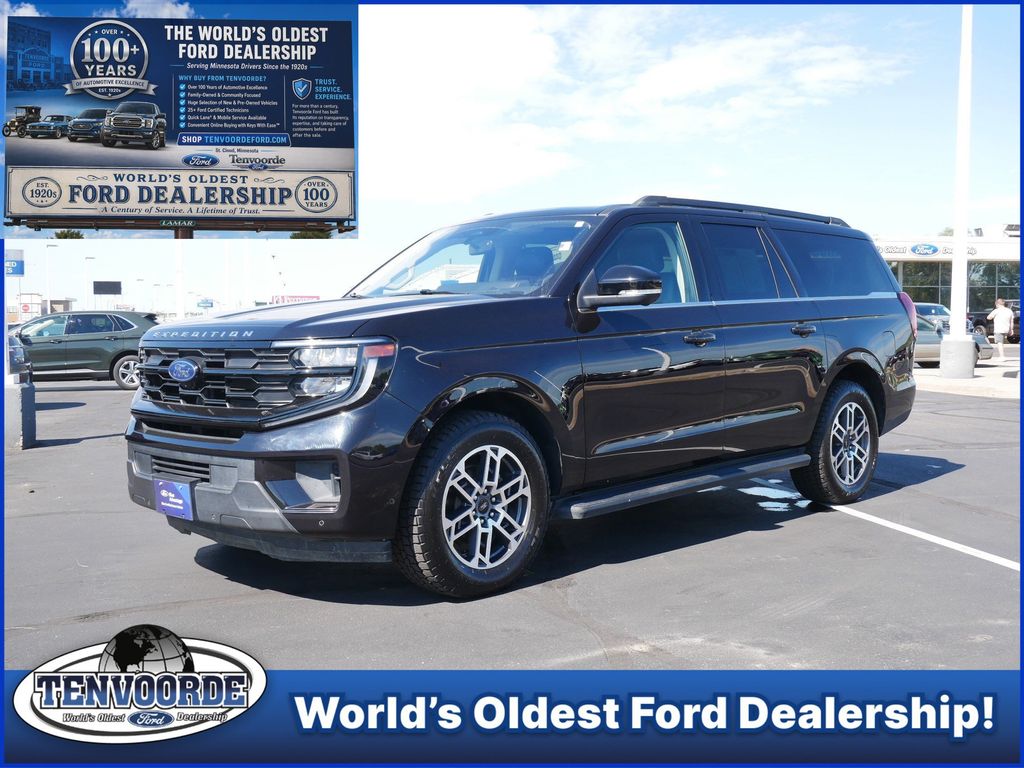 Black Metallic 2025 Ford Expedition SUV / Crossover Four-Wheel Drive Automatic