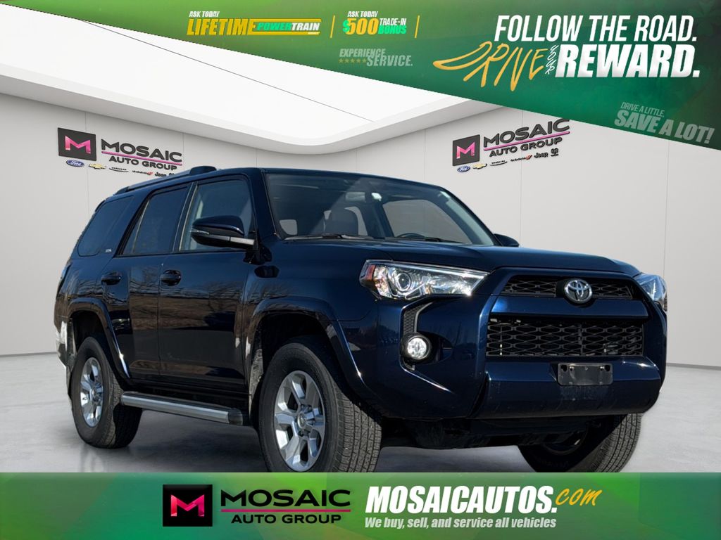 Blue 2019 Toyota 4Runner SUV / Crossover Four-Wheel Drive 5-Speed Automatic Overdrive