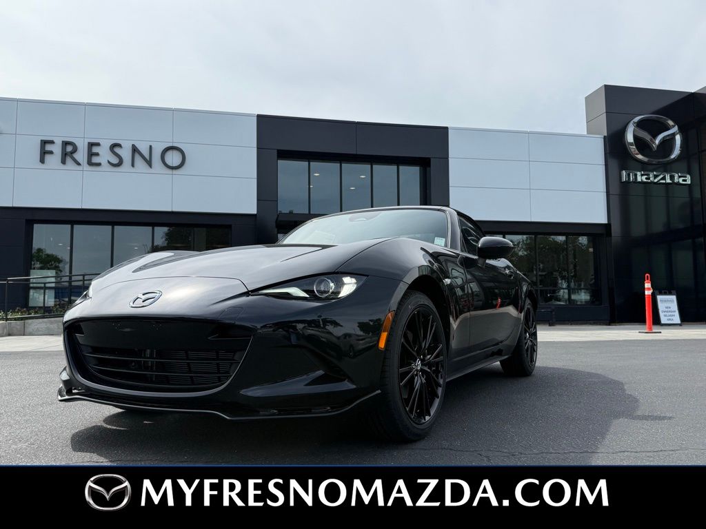Jet Black 2026 Mazda MX-5 Miata Convertible Rear-Wheel Drive 6-Speed Manual