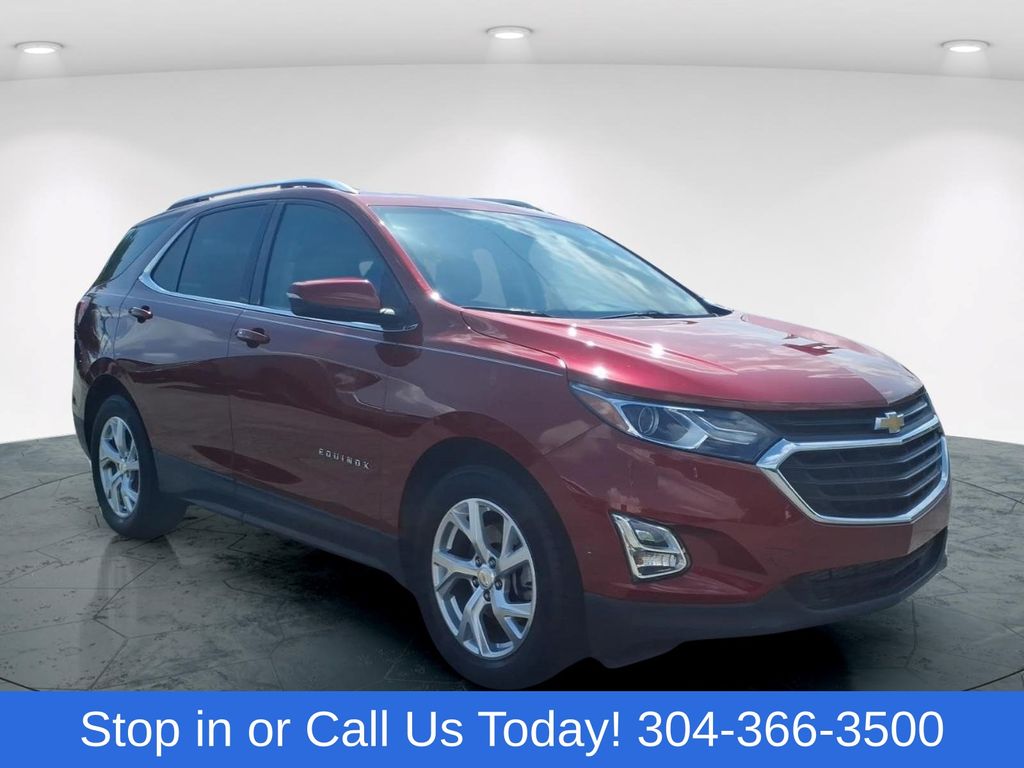 Cajun Red Tintcoat 2018 Chevrolet Equinox SUV / Crossover Four-Wheel Drive 9-Speed Automatic Overdrive