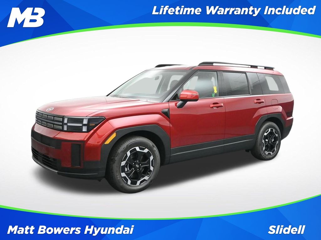 Ultimate Red 2026 Hyundai Santa Fe SUV / Crossover Front-Wheel Drive 8-Speed Automatic