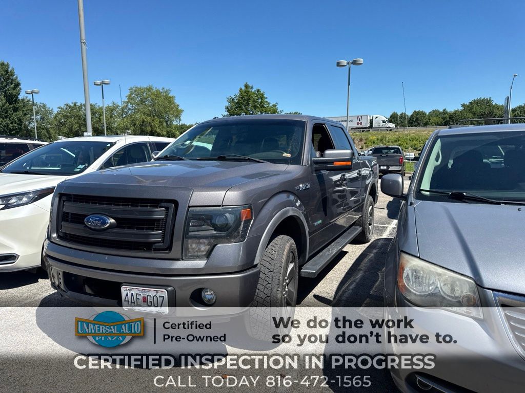 Sterling Gray Metallic 2013 Ford F-150 Pickup Truck Four-Wheel Drive 6-Speed Automatic