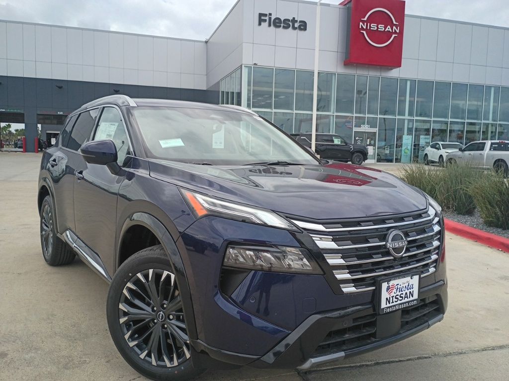 Deep Ocean Blue 2026 Nissan Rogue Platinum AWD SUV / Crossover All-Wheel Drive Continuously Variable Transmission